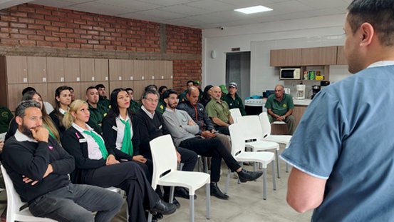 Capacitación en RCP y Primeros Auxilios para el personal de la Cooperativa Telefónica de Merlo