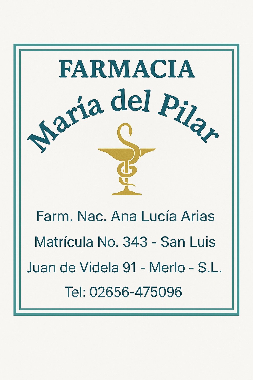 María del Pilar - Farmacia